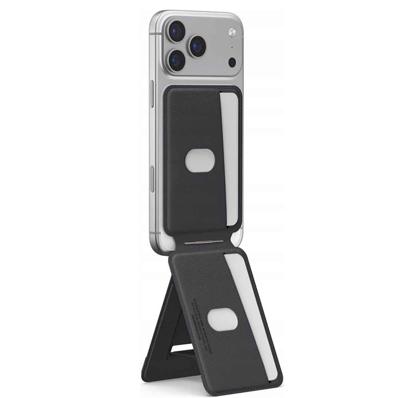 Skinarma Mobile Tripod Stand / Built-in Power Bank / Foldable / MagSafe Compatible / Black