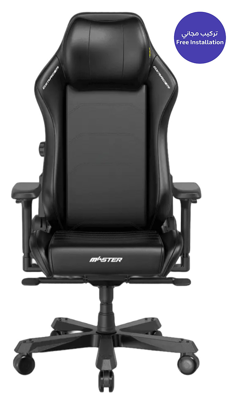 DXRacer Master Series Gaming Chair / Leather / Black