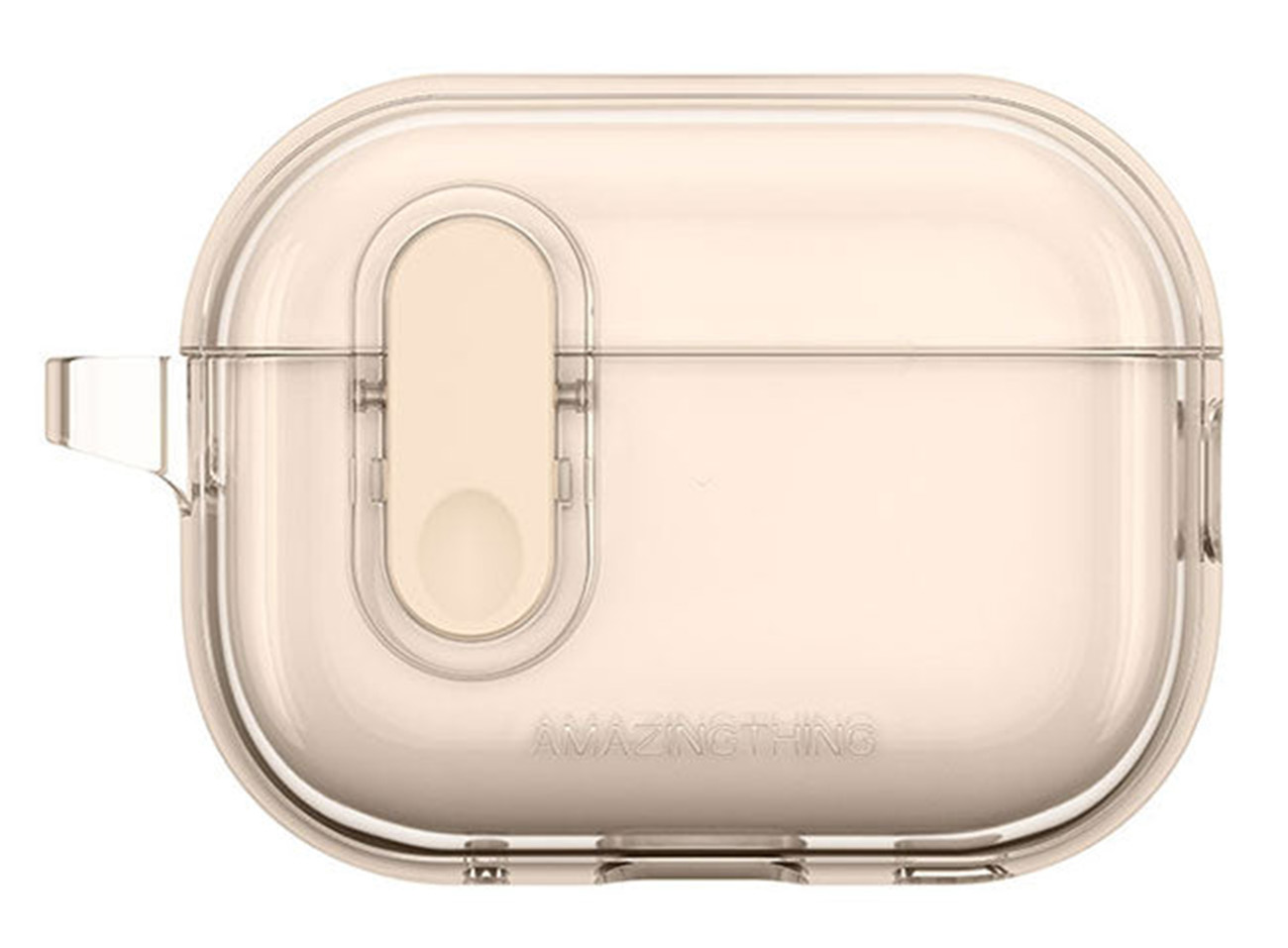 كفر AmazingThing Minimal Click لسماعة ابل AirPods برو و برو 2 / ضد الطيحات / لون Desert