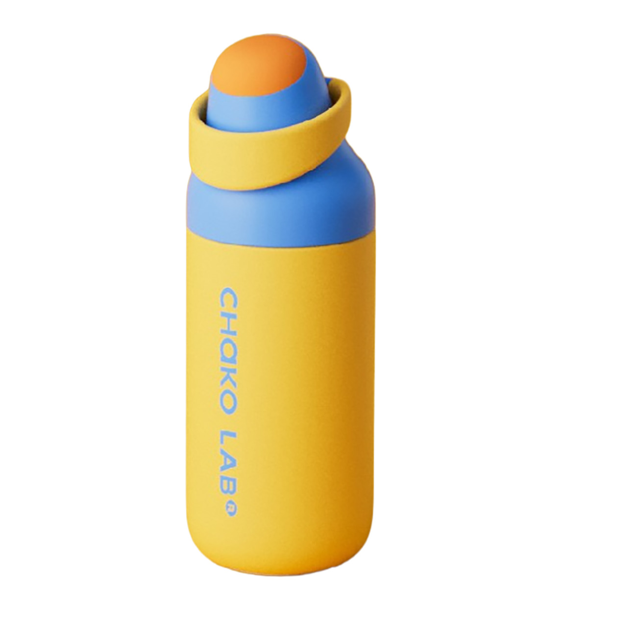 Chako Lab Kada Bottle / 550ml / Keeps Drinks Cold & Hot for 8 Hours / Yellow