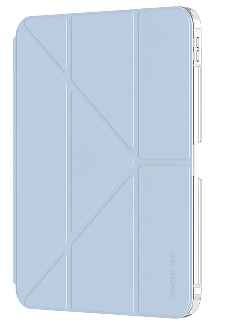 كفر AmazingThing Minimal لايباد حجم 11 انش M3 / ضد الطيحات / ستاند مدمج / ازرق