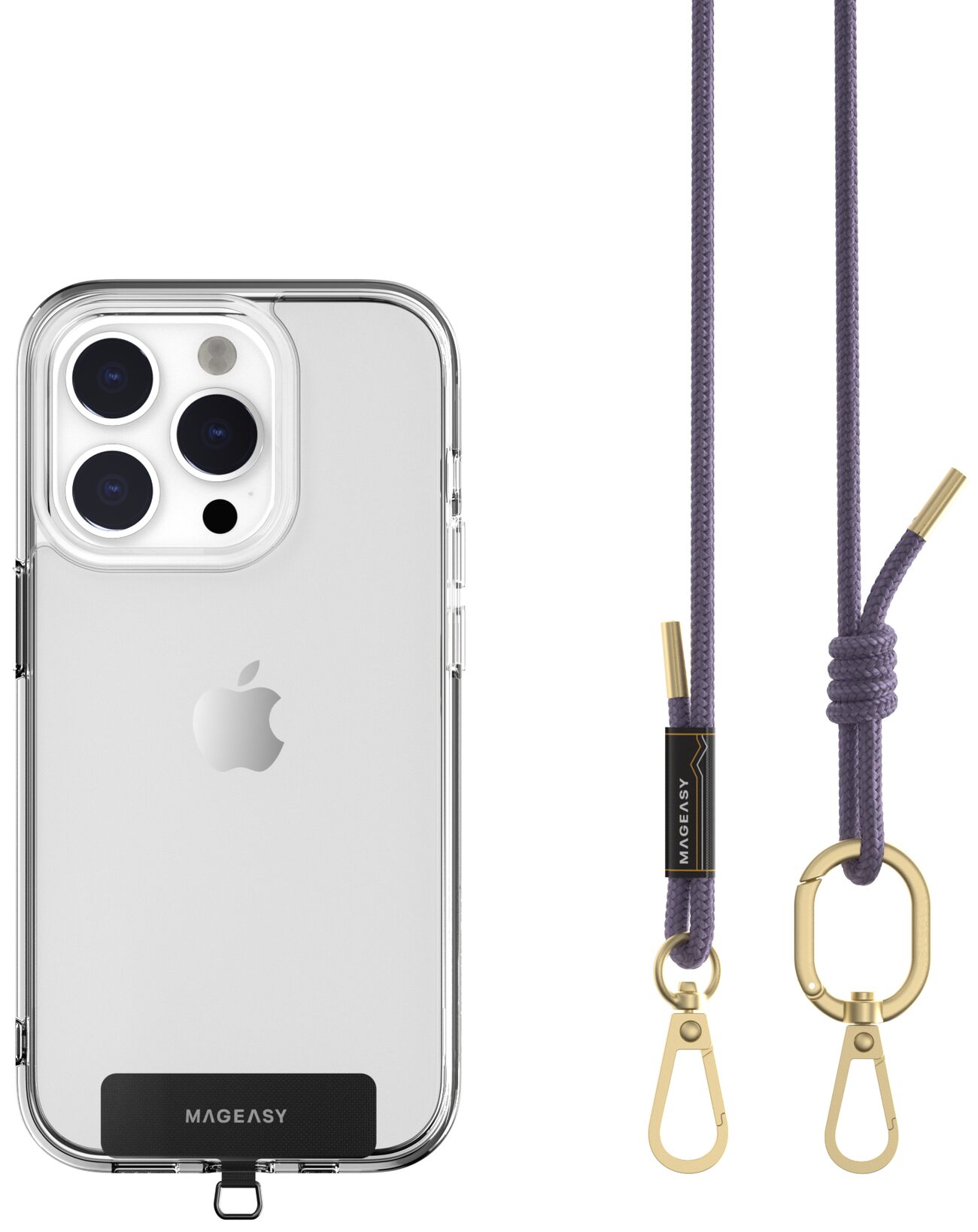 خيط علاق من SwitchEasy / يدعم كل الجوالات / طول متغير / بنفسجي