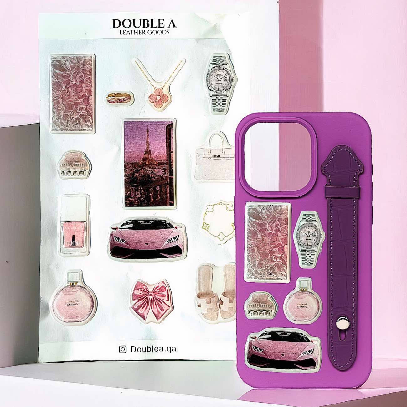 DOUBLE A 3D Sticker Pack / Elegant Designs in Qatar