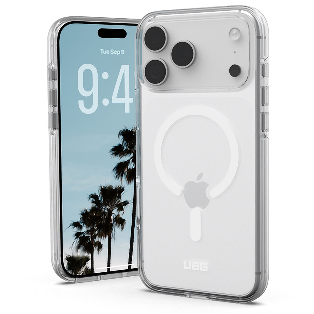 UAG Scout Case for iPhone 17 Pro / Supports MagSafe / Drop-Resistant / White & Ice