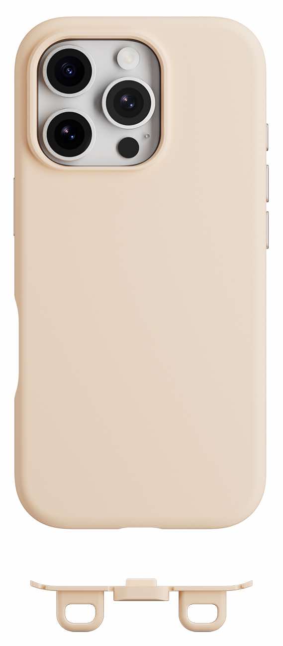 كفر MagEasy Vibrant لايفون 16 برو / يدعم MagSafe / ضد الطيحات / لون Rose