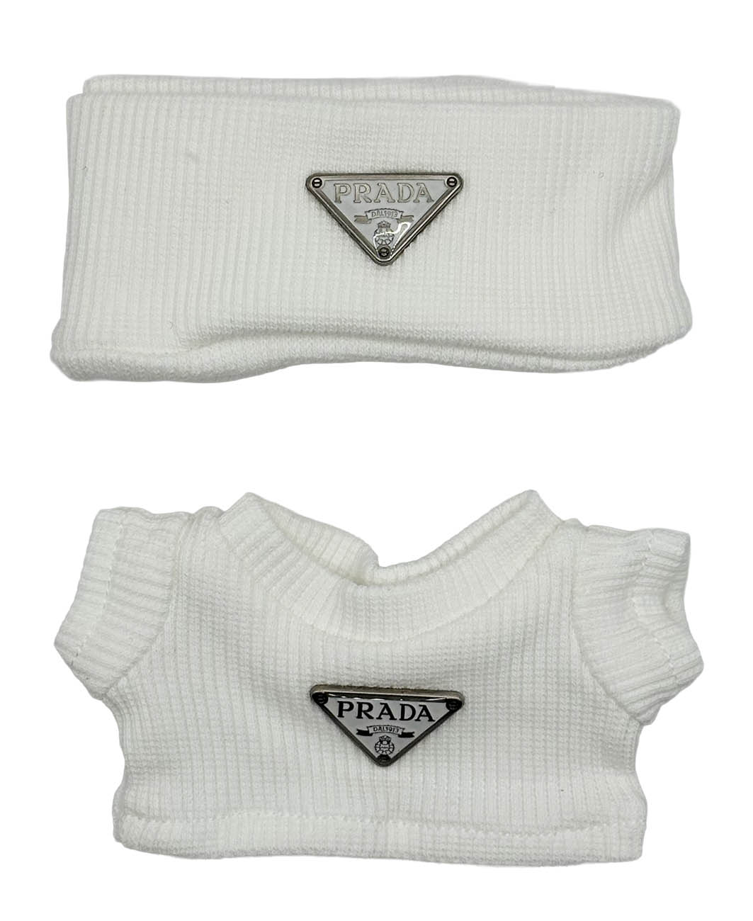 Labubu Outfit / Prada Design / White