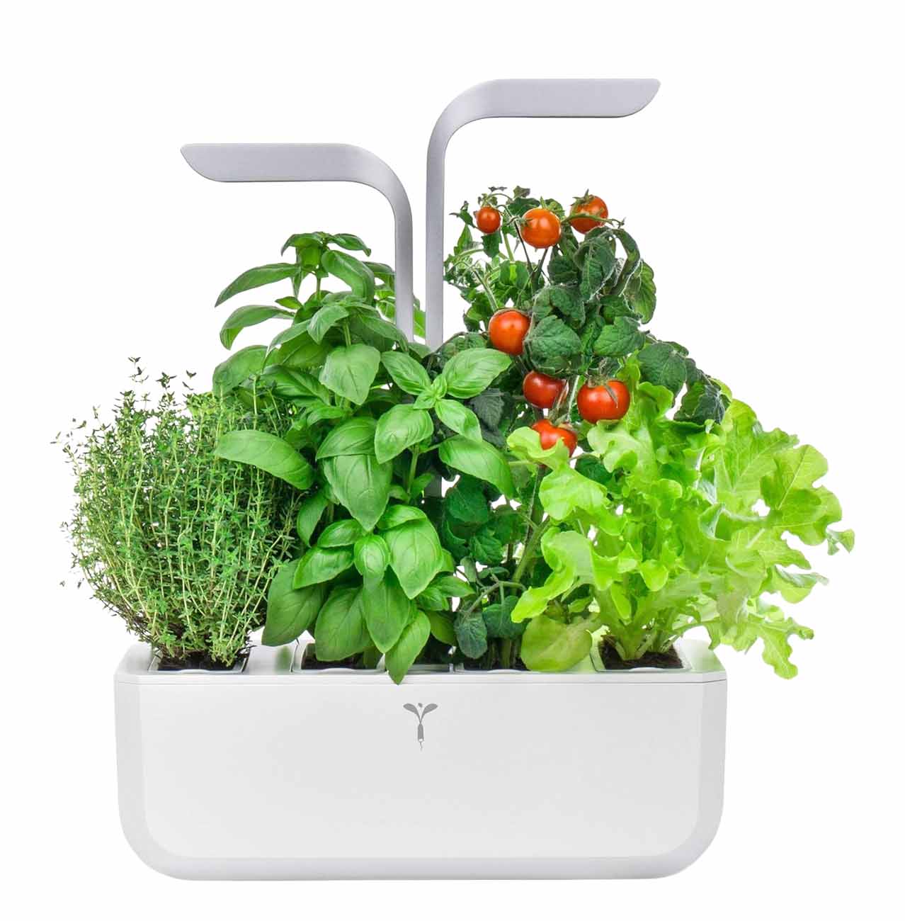 Veritable Smart Indoor Farm / 2L Water Tank Capacity / Holds 4 Plants / Arctic White