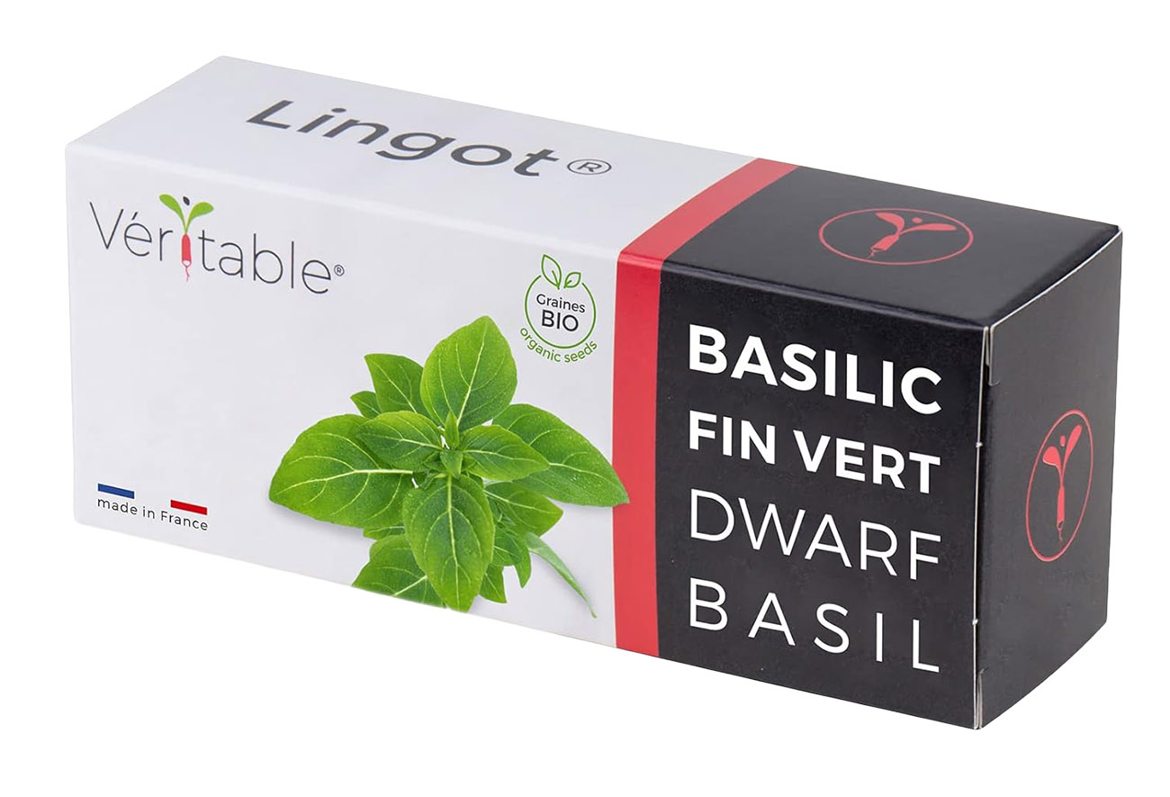 Veritable Indoor Farm Pod / Single Unit / Organic Small Basil