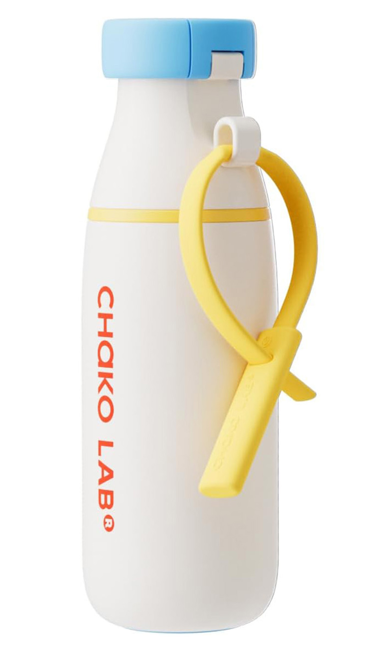 Chako Lab Milk Pod Bottle / 520ml / Keeps Drinks Hot & Cold up to 8 hours / Milk 