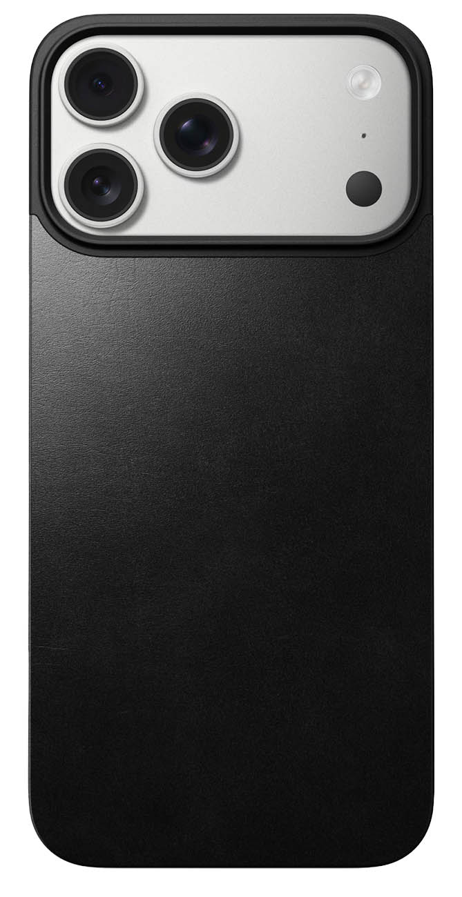 Nomad Magnetic Leather Back for iPhone 17 Pro Max / Support