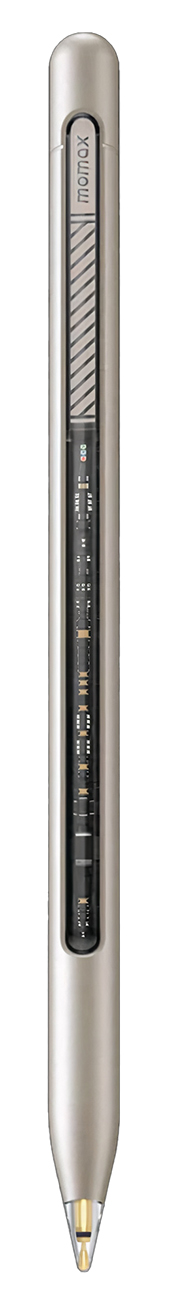 Momax Mag Link Pro Pencil / Magnetic Charging / Supports Wrist Tilt / Titanium