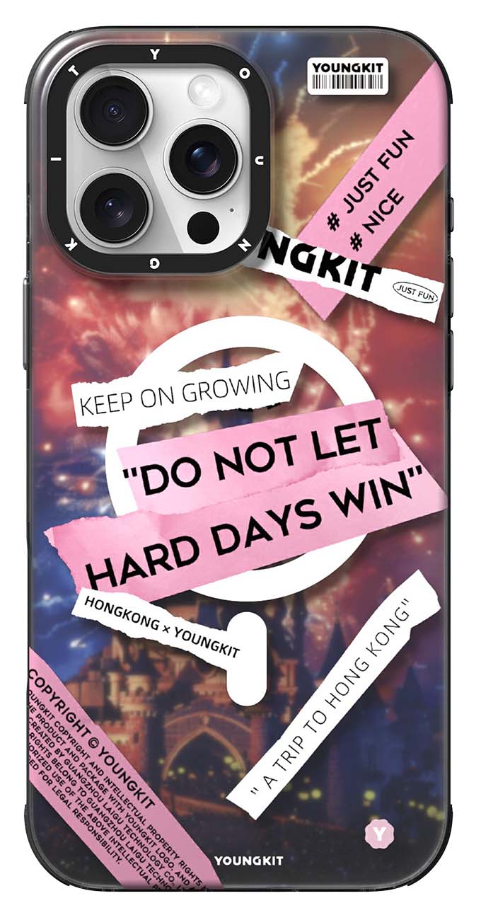 YoungKit Urban Vibes Case for iPhone 16 Pro / Support MagSafe / Drop Resistant / City Lights