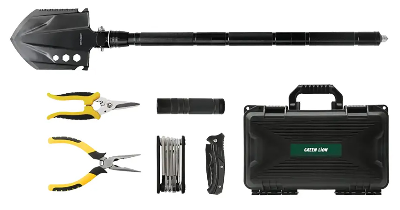 حزمة مفك براغي و ادوات من جرين / عملية و متنقلة / مثالية للتخييم و حالات الطوارئ