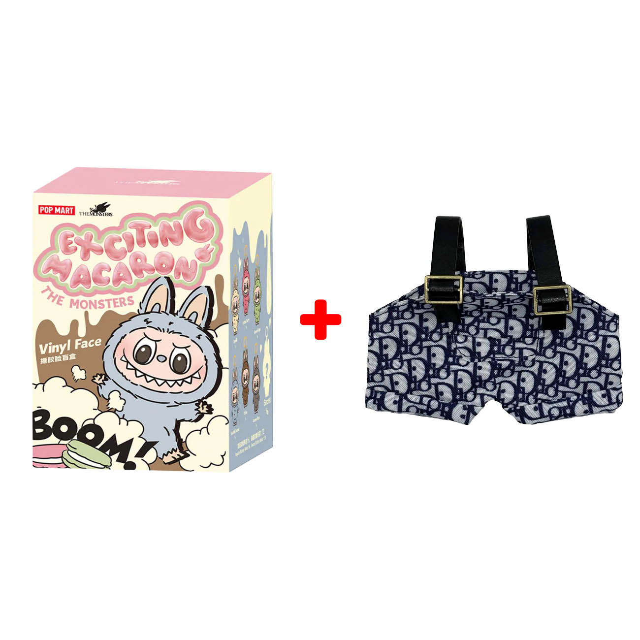 Labubu Exciting Macaron Original Blind Box / Random Color / 6