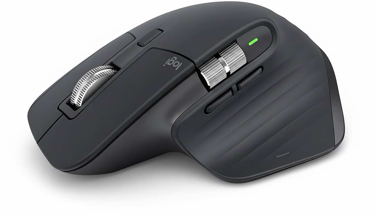 Logitech MX Master 3S Wireless Mouse / Ergonomic Design / Fast Sensor ...