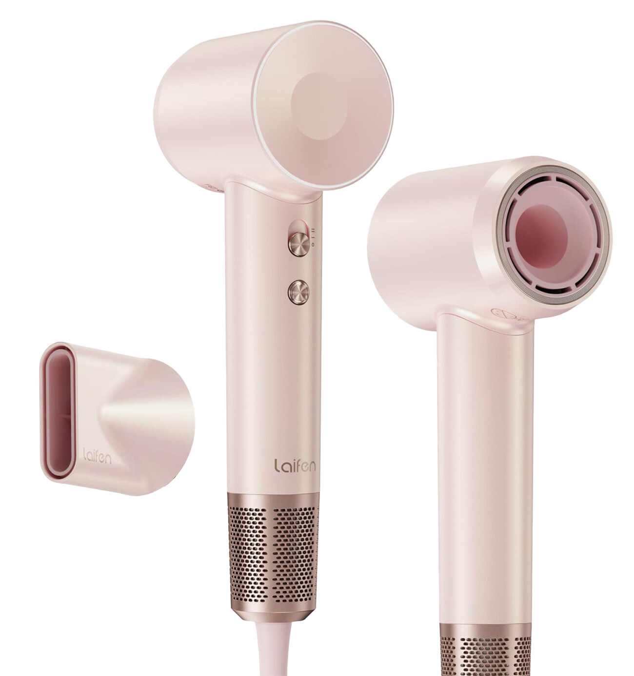 Laifen Swift Premium Professional Hair Dryer / Compact & Portable / Pink & Gold