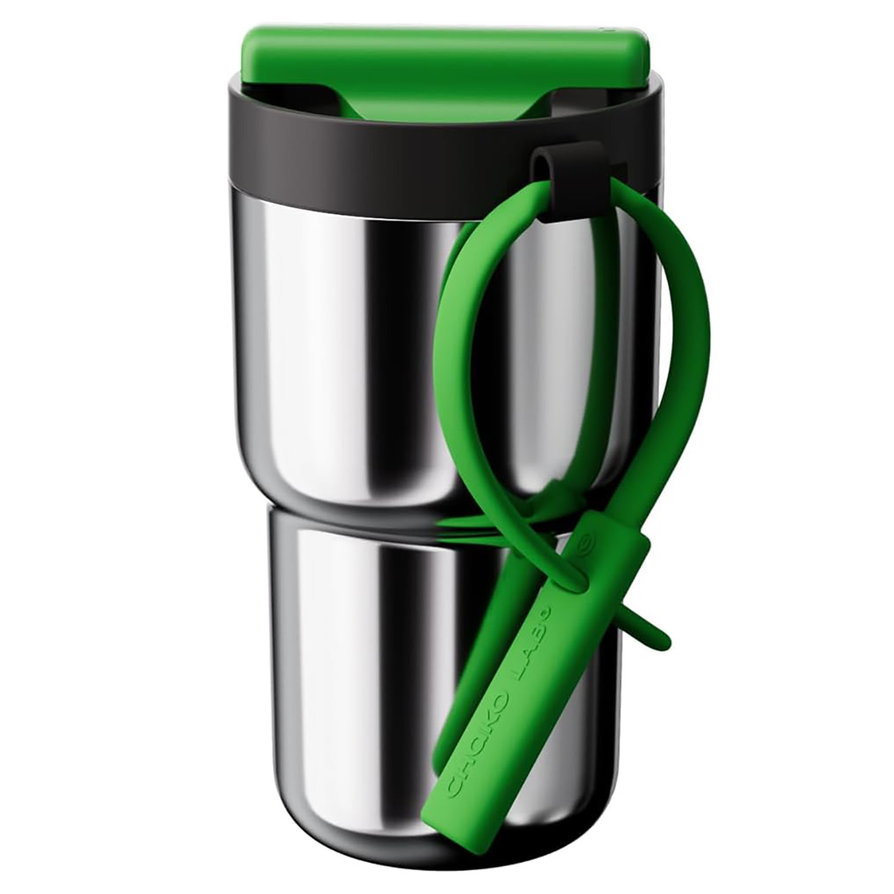 Chako Lab Twist Bottle / 530ml / Keeps Drinks Cold & Hot for 8 Hours / Gardenia Citrus