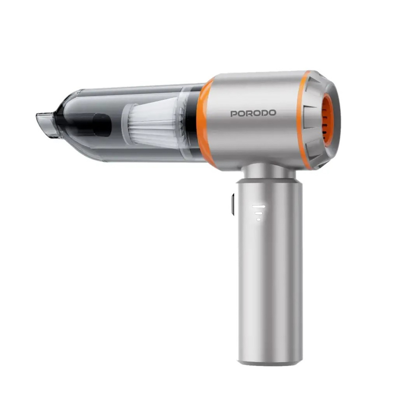 مكنسة لاسلكية 2 في 1 من بورودو / تعمل بالبطارية / قوة شفط 15KPa / سرعة بإزالة الغبار