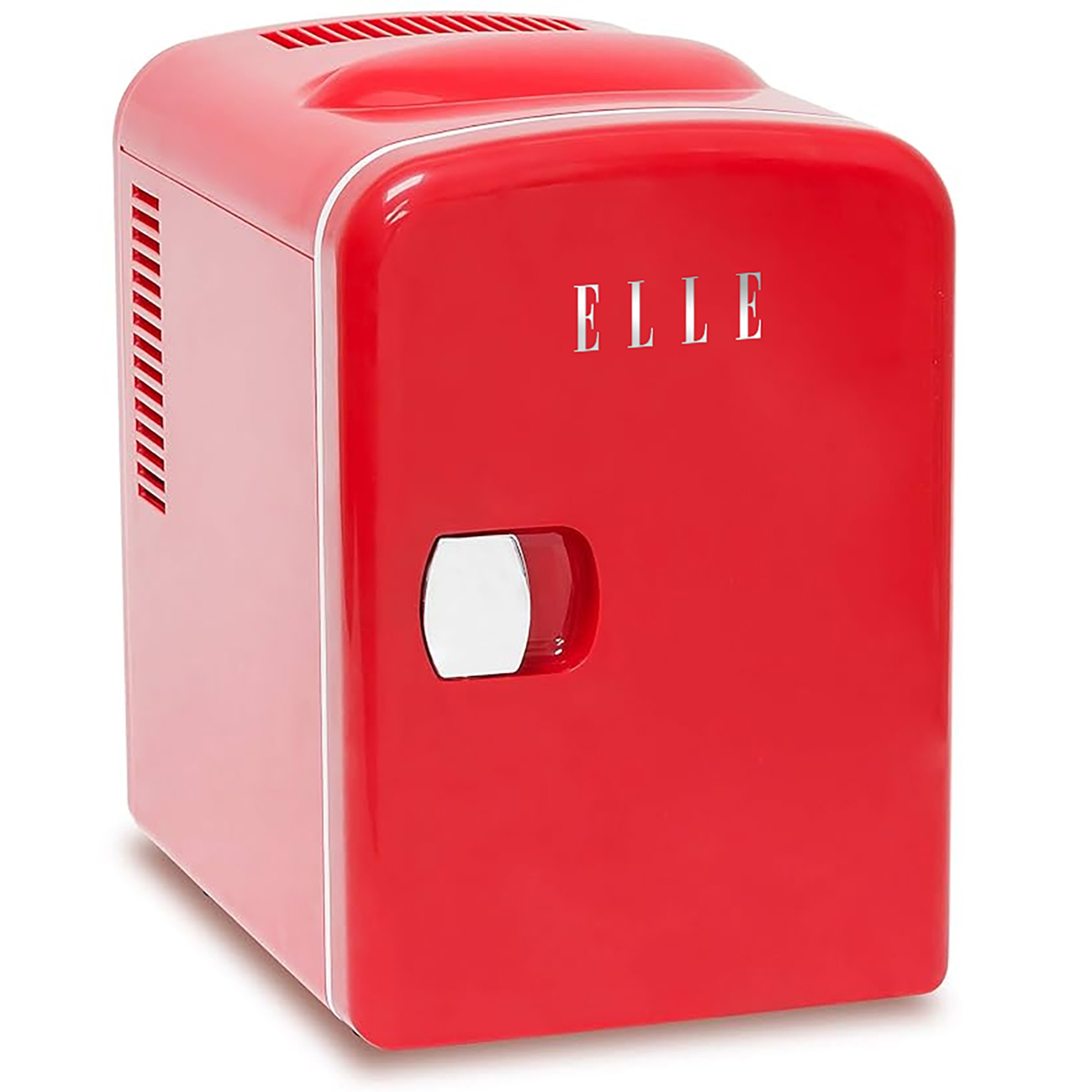 Elle Mini Cooler for Makeup & Car / 4L Capacity / Red