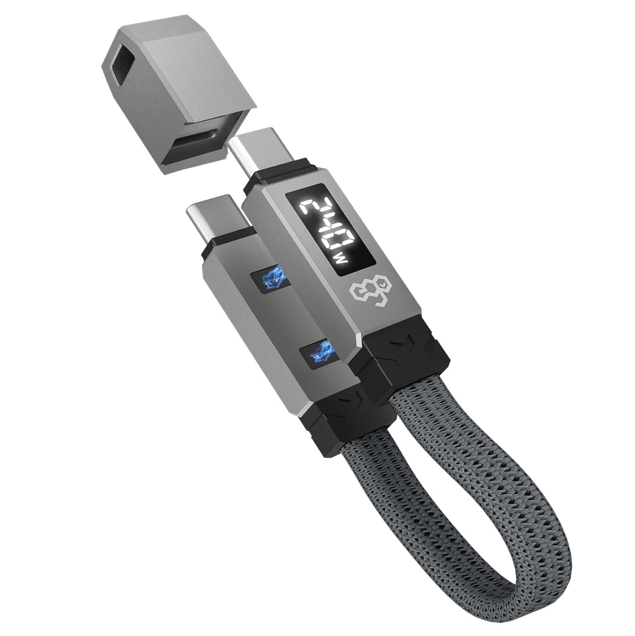 ego Magnetic Cable / Type-C to Type-C / 240W Power / 6 cm