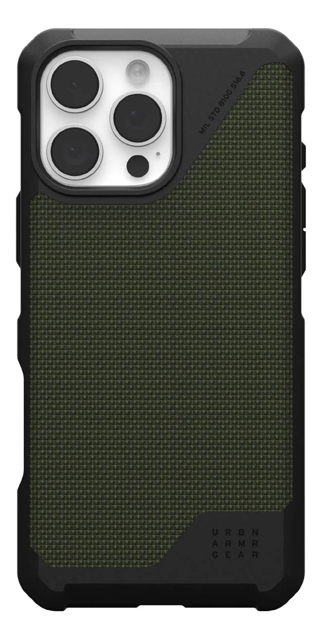 UAG Case for iPhone 16 Pro Max / Kevlar Fiber / Supports MagSafe / Drop Resistant / Olive