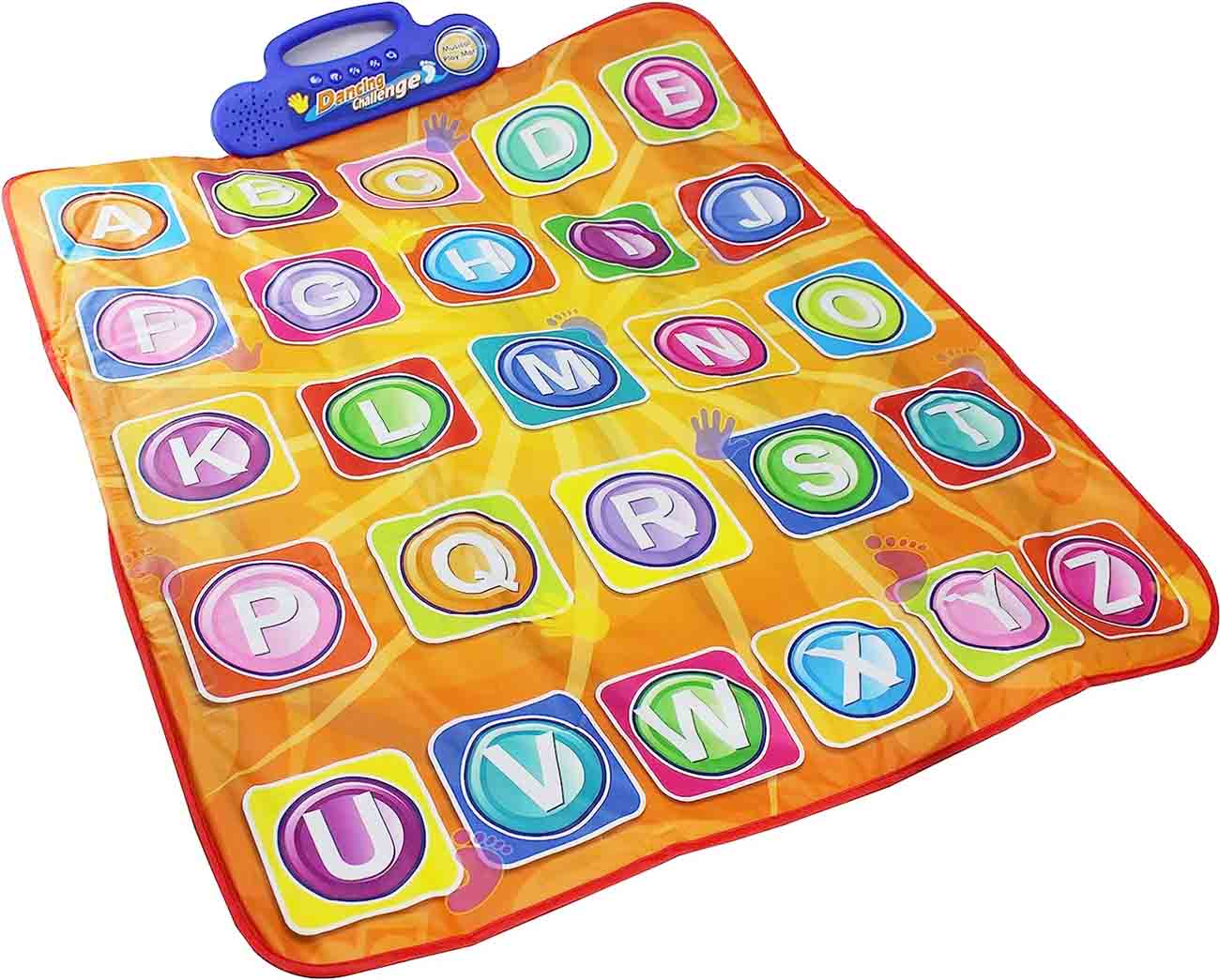 Educational Alphabet Mat for Kids / English Letters / Song & Sound for Each Letter