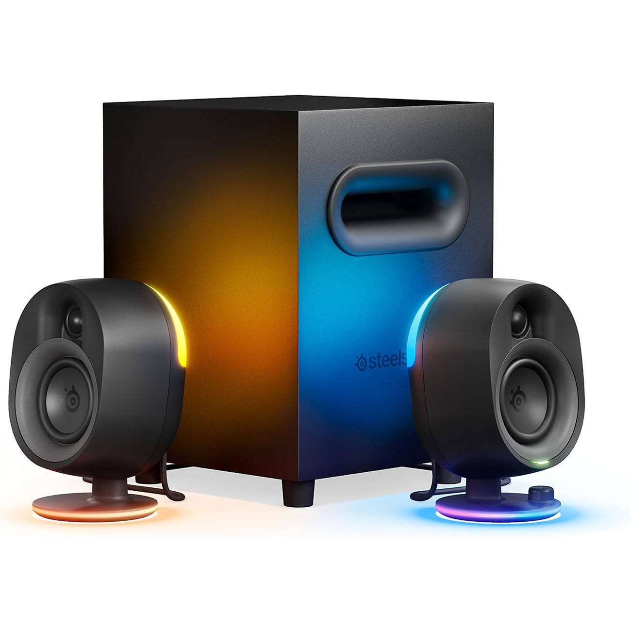 SteelSeries Arena 7 Speakers / 2.1 System / RGB Lighting / Support Bluetooth + USB