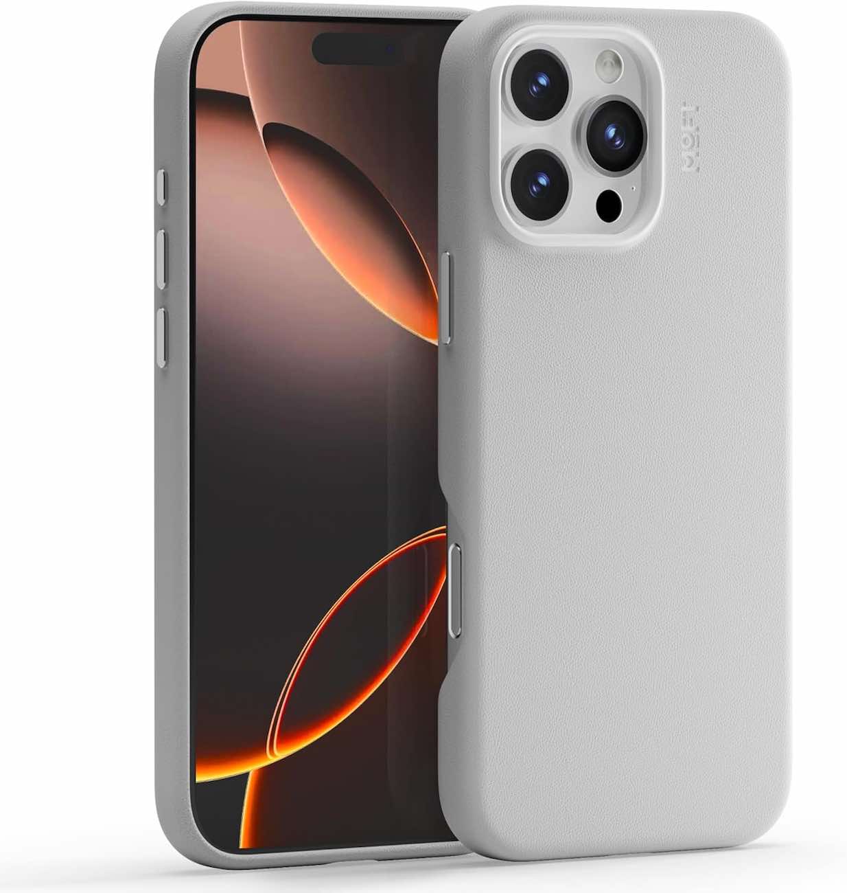 Moft Snap Case for iPhone 16 Pro / Drop Resistant / MagSafe / Vegan Leather / Misty Cove