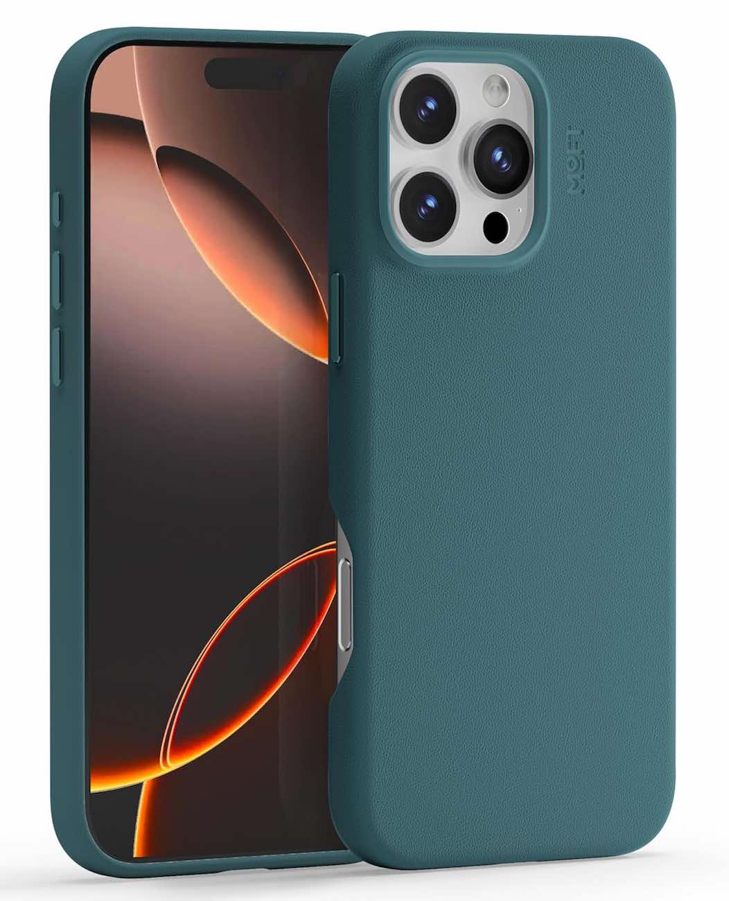 MOFT Snap Case for iPhone 16 Pro / Drop Protection / MagSafe / Vegan Leather / Jungle