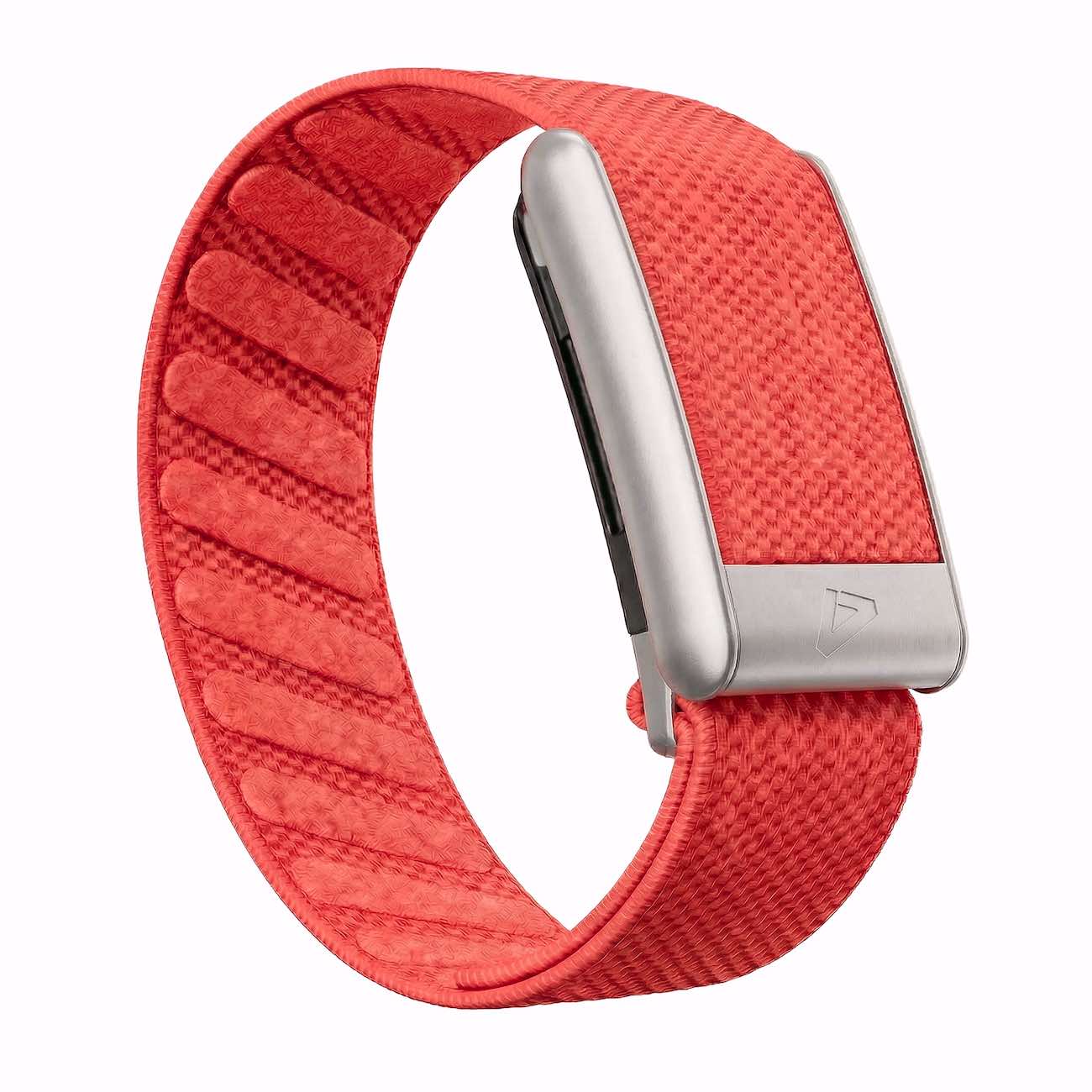 سير Dash يدعم Whoop 5 / لون Rhodonite مع اطار فضي مطفي