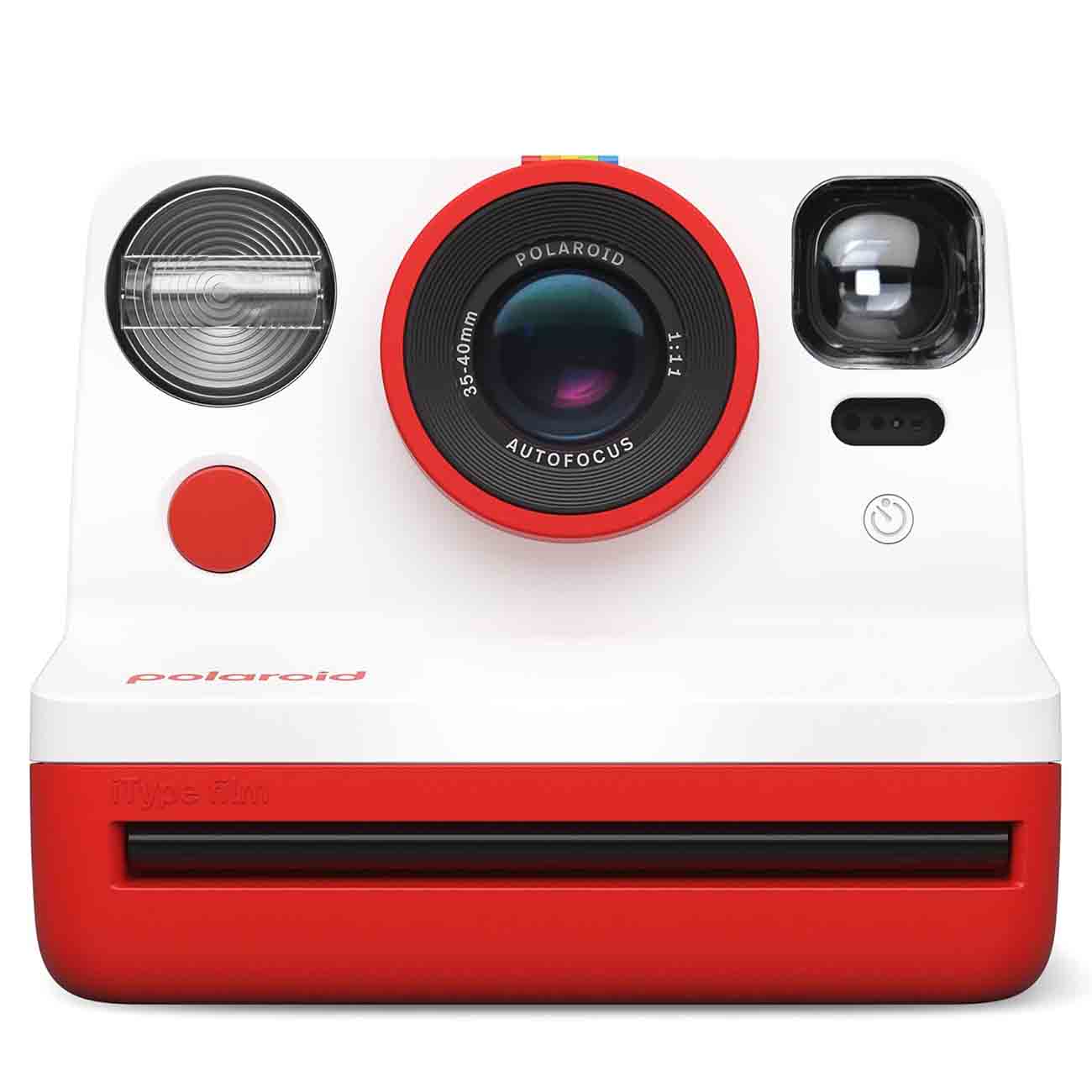 Polaroid Now Instant Camera 2nd Generation / Battery-Powered / Red