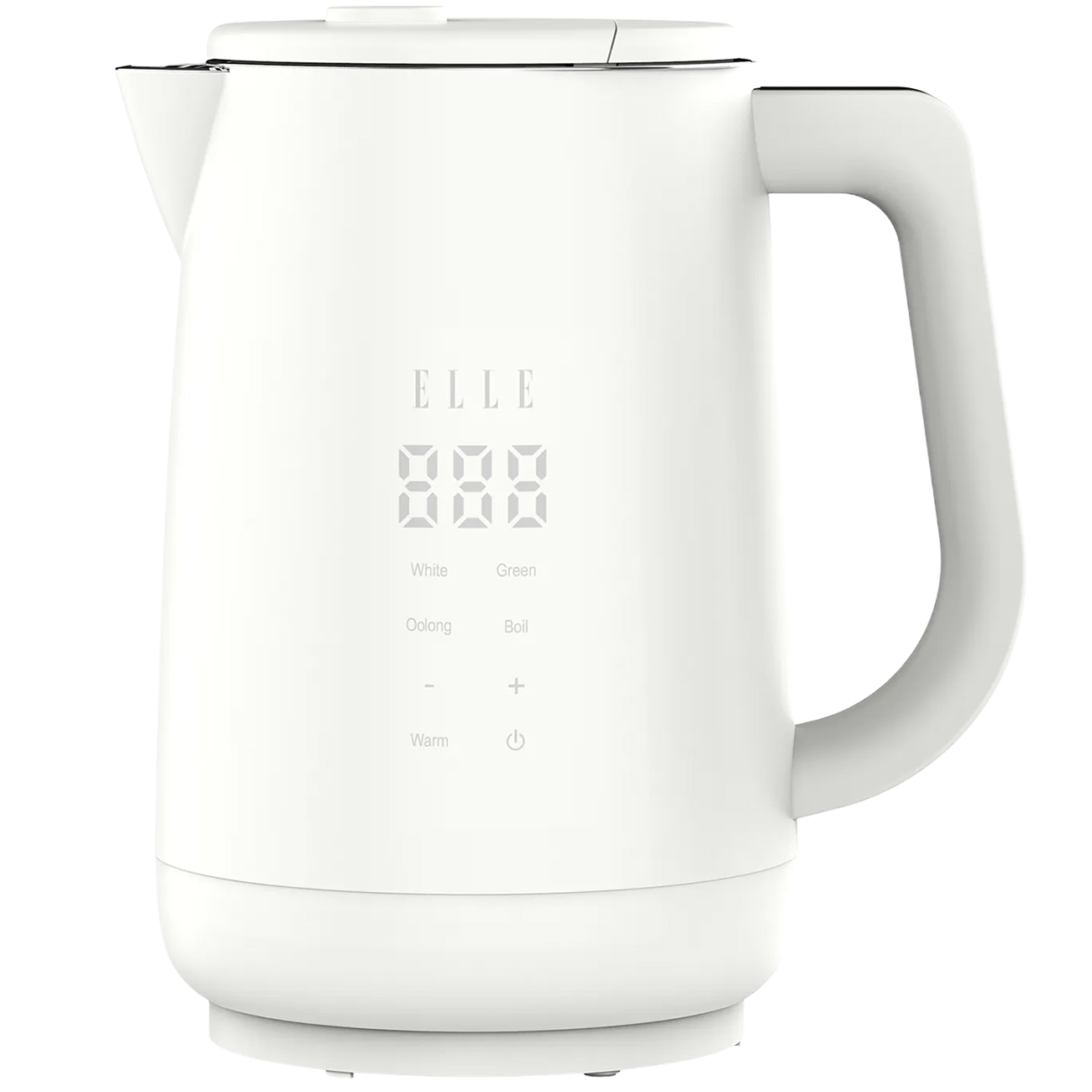 Elle Panache Electric Kettle / 1.7L Capacity / Temperature Control / Digital Display / White