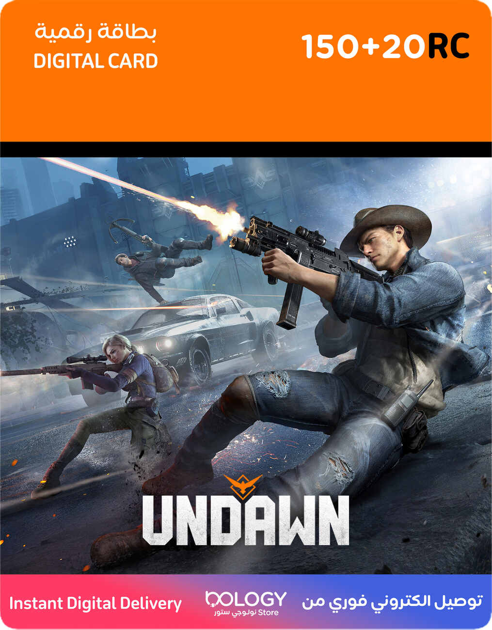 UNDAWN Game Credit / 20 + 150 RC / Digital Card