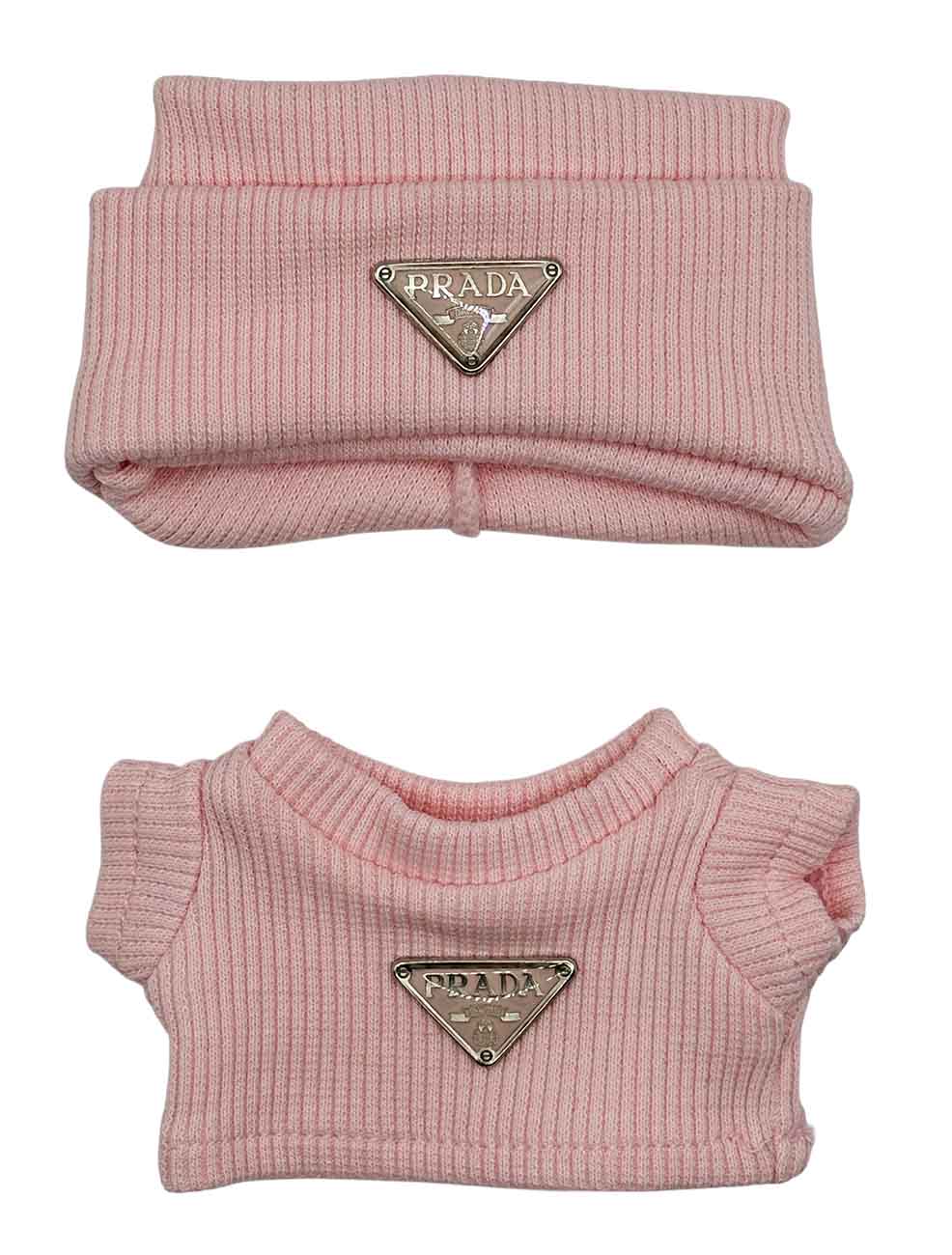 ملابس لابوبو / تصميم Prada لون وردي