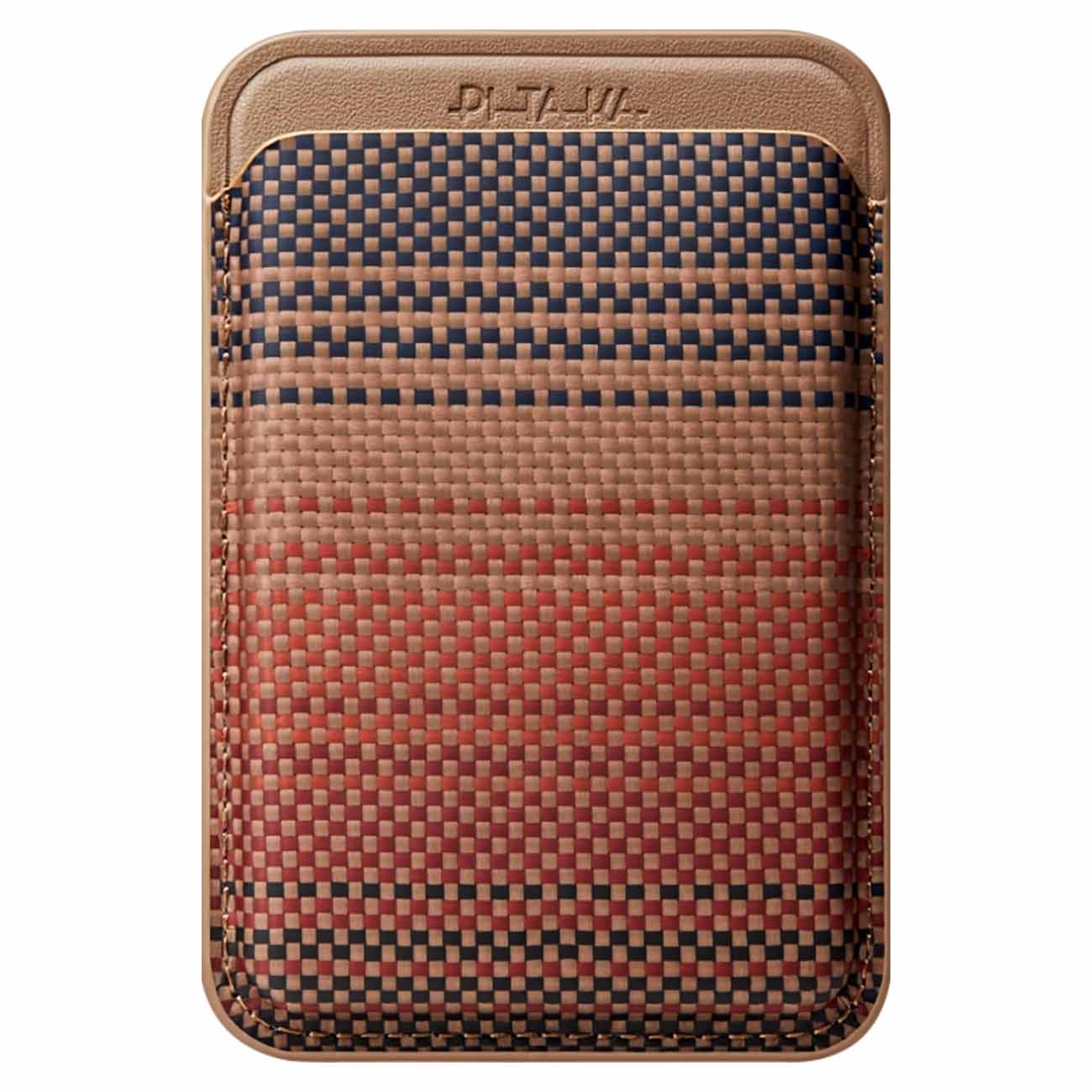 بووك PITAKA Woven المغناطيسي للجوال / يدعم MagSafe / لون Sunset