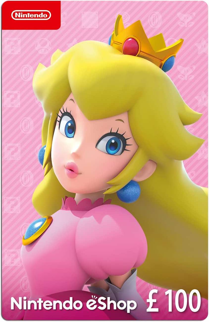 نينتندو eShop بريطاني / 100 باوند / بطاقة رقمية