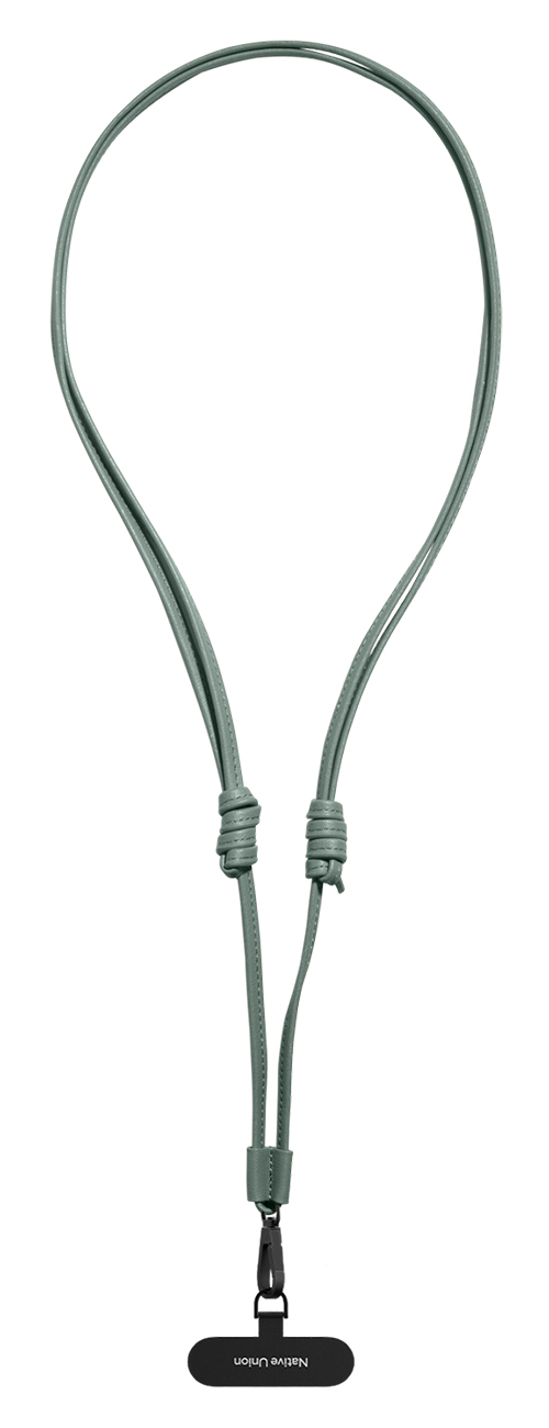 Native Union Crossbody Phone Strap / Adjustable Length / Vegan Leather / Green