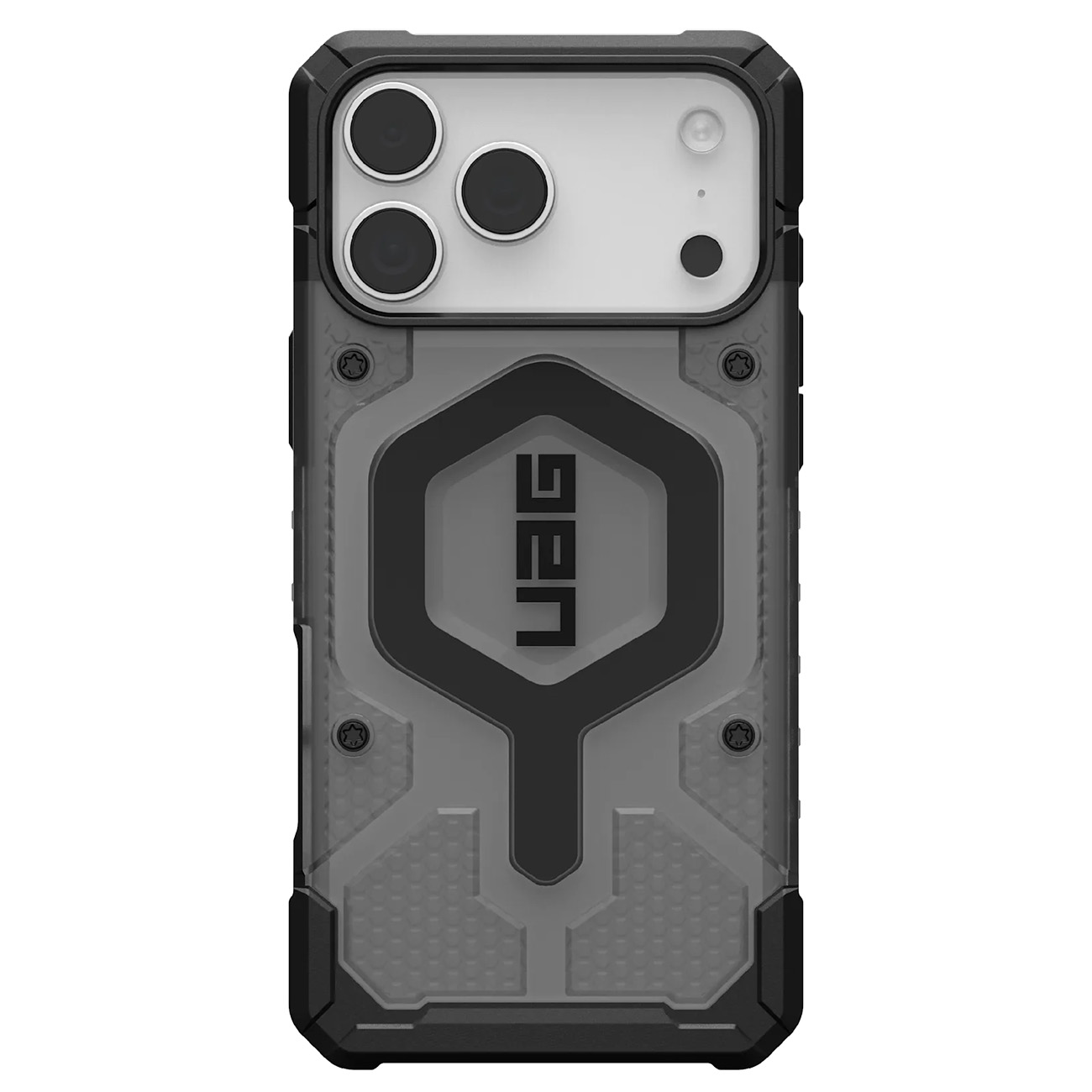 UAG Pathfinder Case for iPhone 17 Pro Max / Supports MagSafe / Drop-Resistant / Black & Ash