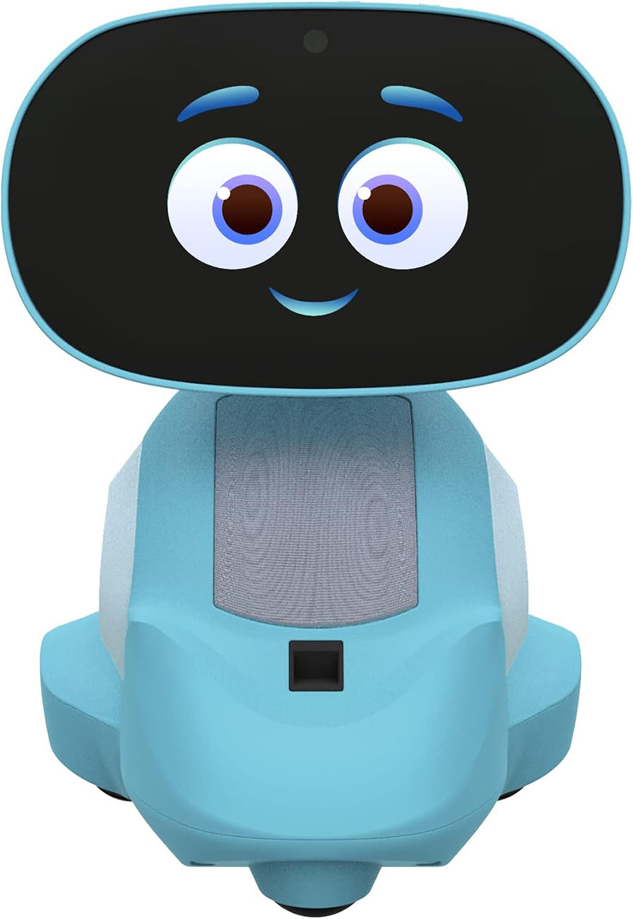 Miko 3 Smart Educational Robot / Games + Videos / App Control / Parental Control / Blue