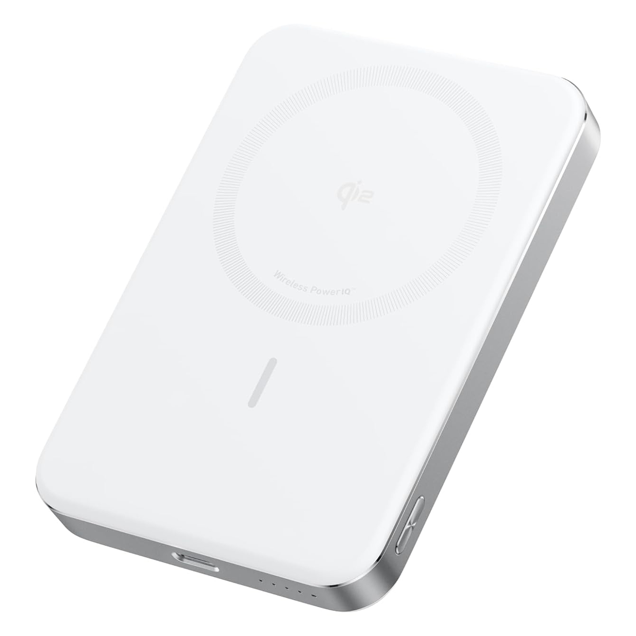 Anker MagGo Magnetic Power Bank / 10,000mAh Capacity / Support MagSafe / Ultra-Slim / White