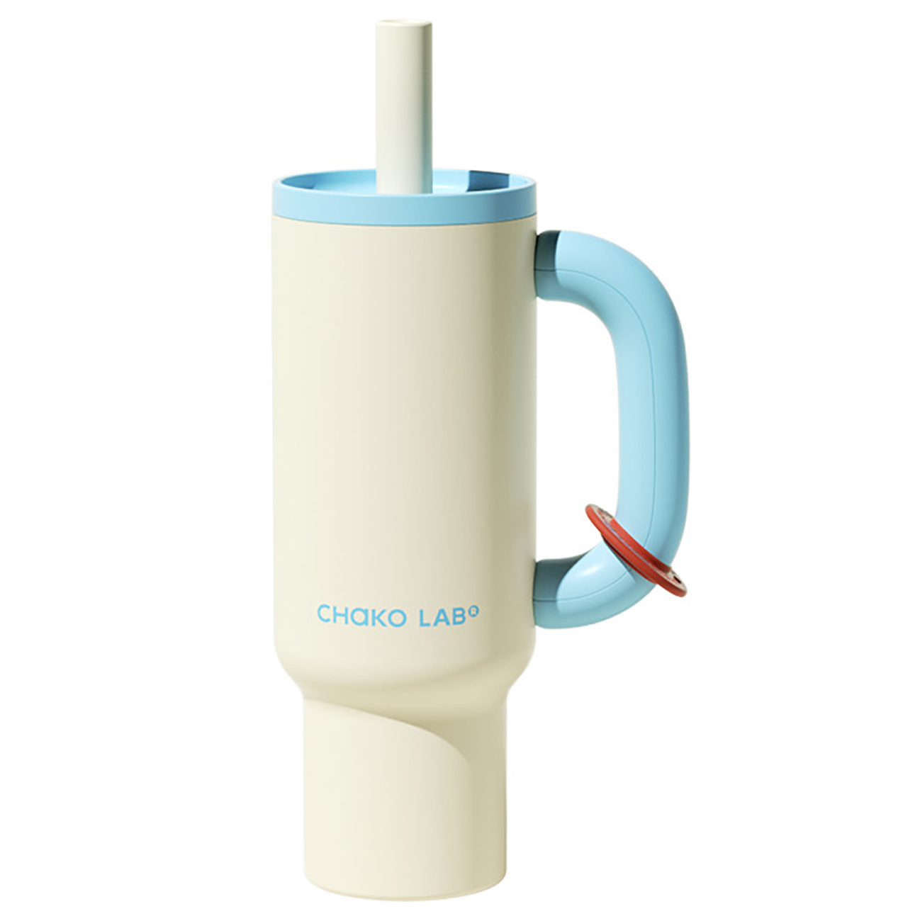 Chako Lab Bawang Bottle / 1050ml / Keeps Drinks Cold & Hot for 8 Hours / Blue & White