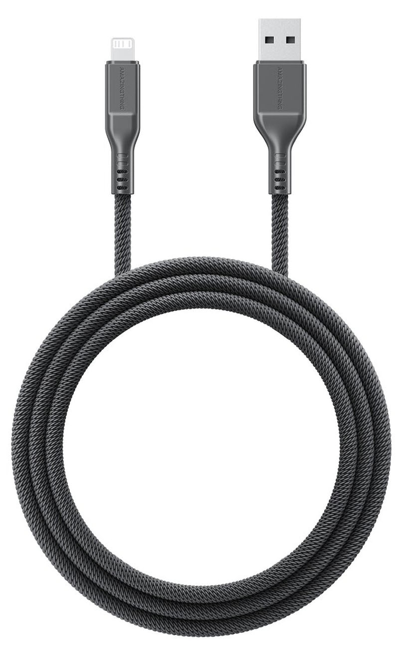 AmazingThing Thunder Cable / USB to Lightning / 16W Power / 2.1 Meters ...