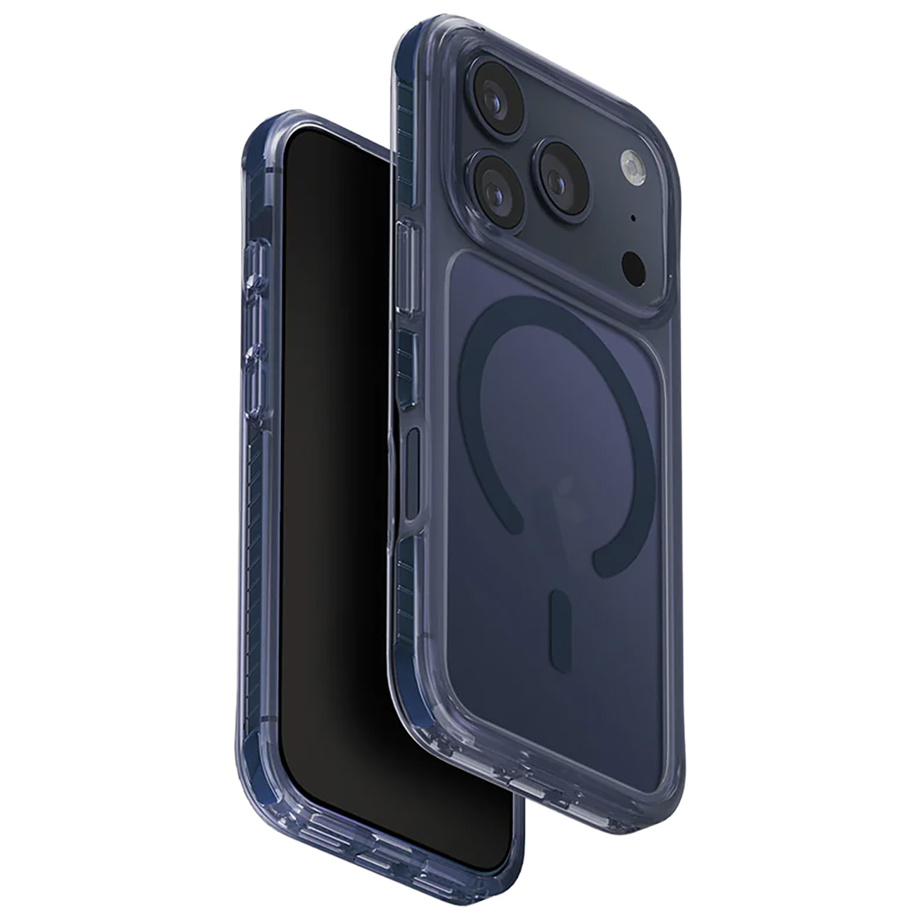 UNIQ Combat Case for iPhone 17 Pro Max / Support MagSafe / Drop-Resistant / Navy Blue