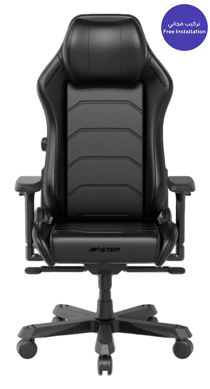 DXRacer Master Series Gaming Chair / Leather / New Edition / Black