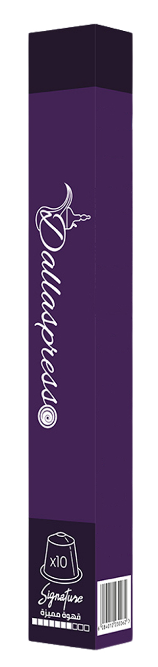 Dallaspresso Signature Coffee Capsules / 10 Capsules / Compatible With Nespresso Machine