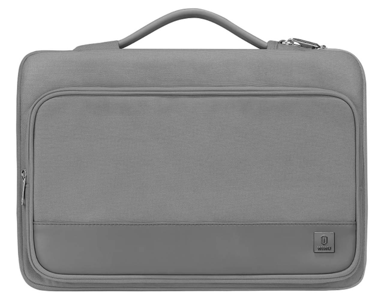 WiWu Cozy Classic Laptop Bag / Size 14 inch / Water-resistant / Grey