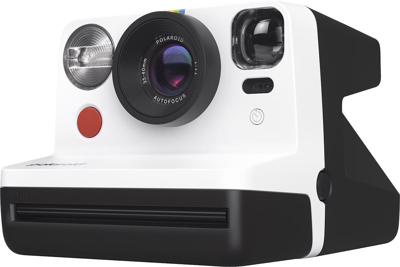 Polaroid Now Instant Camera 2nd Generation / Battery-Powered / White