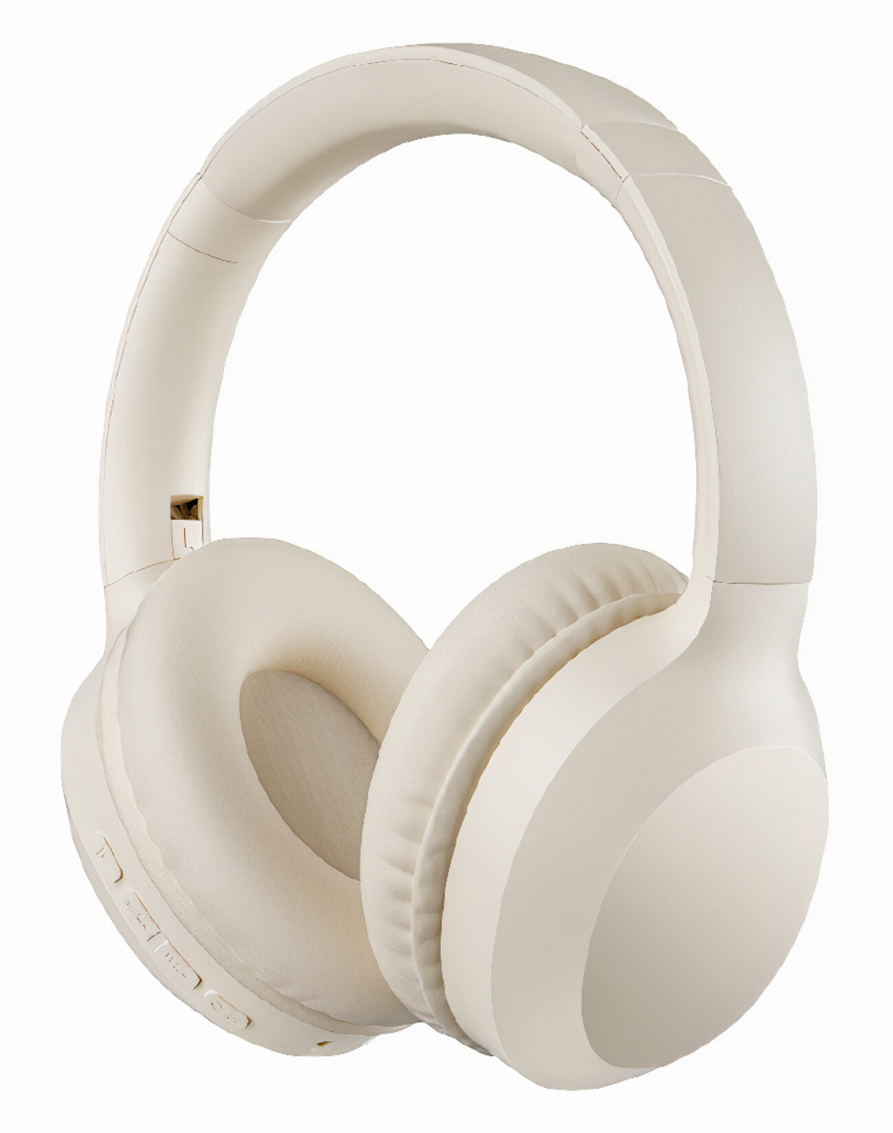 سماعة Bach اللاسلكية من WiWU / تصميم مريح وقابل للطوي / ابيض