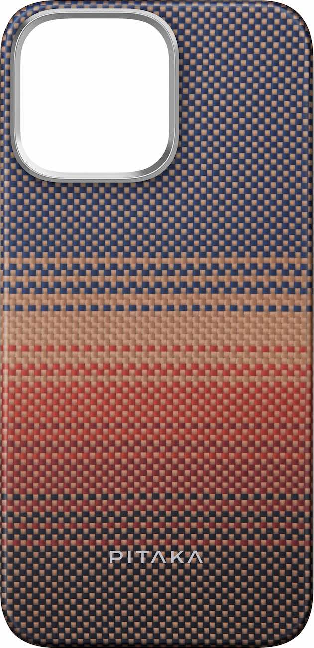 PITAKA MagEZ 6 Case for iPhone 16 Pro / MagSafe / Slim & Lightweight / Sunset