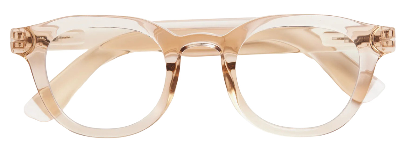 Barner Andy Glossy Glasses / Protects Eyes from Harmful Screen Rays / Pink Quartz